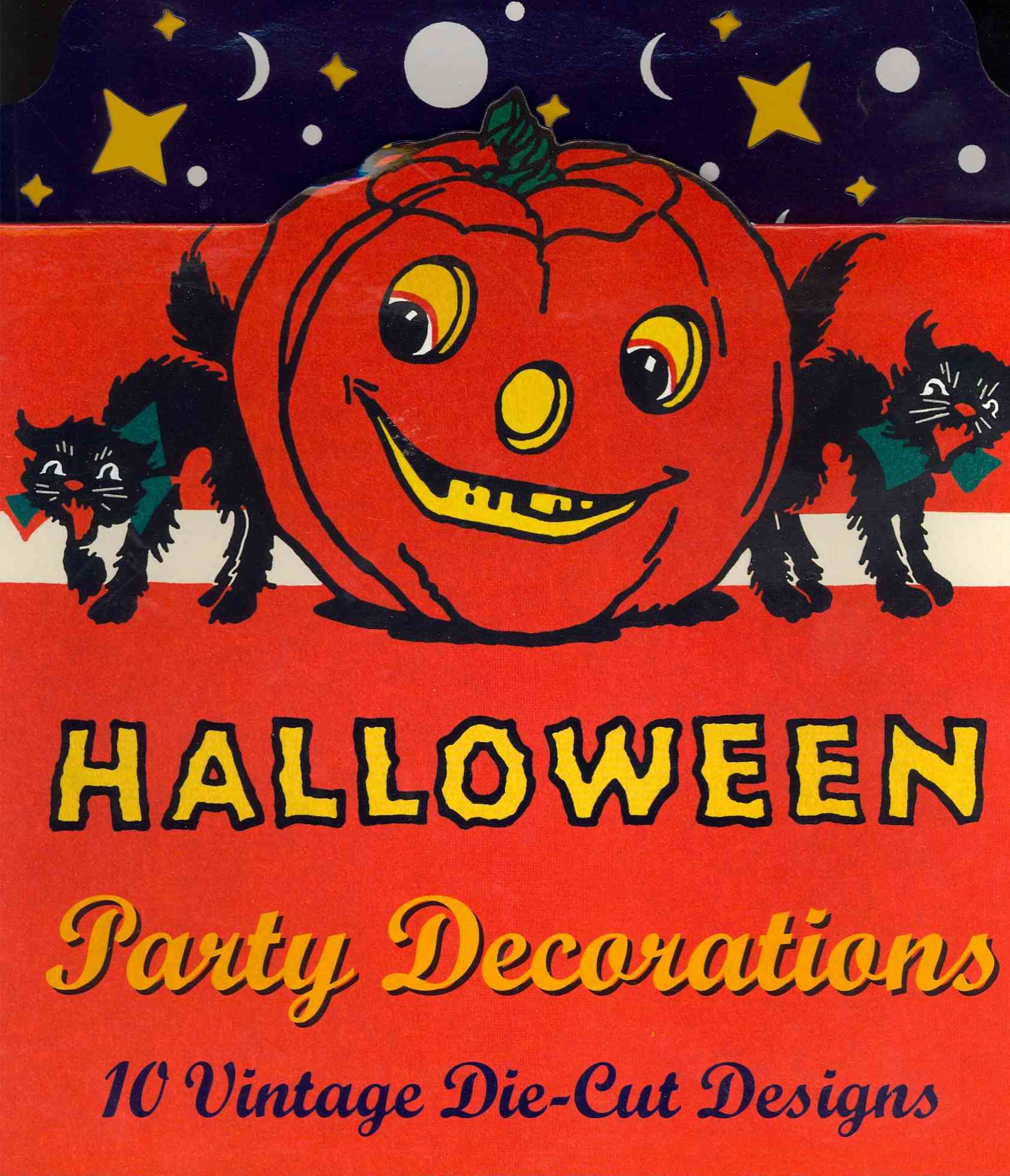 Vintage Halloween Cardboard Cutouts By Laughing Elephant Publishing (COR)/ Unknown (ILT)
